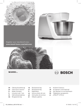 Bosch MUM50123 User manual