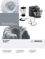 Bosch MUMXX20T/01 Owner's manual