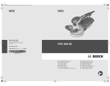 Bosch PEX 400 AE Owner's manual