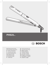 Bosch PHS 2105 Owner's manual