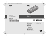 Bosch PLR15 User manual