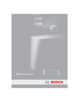 Bosch Vero professional Owner's manual