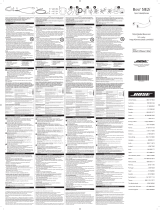 Bose SIE2IGREEN Owner's manual