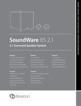 Boston Acoustics SoundWare XS 5.1 User manual