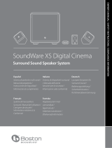 Boston Acoustics SoundWare XS Digital Cinema Owner's manual