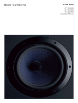 Bowers & Wilkins CT7.3 LCRS User manual