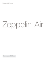 Bowers-Wilkins Zeppelin Air Owner's manual