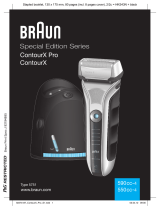 Braun 590cc-4, 550cc-4, ContourX Pro, Contour User manual