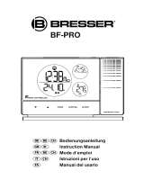 Bresser BF-PRO RC Weather Station Owner's manual
