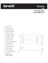 Brevi Side bed crib Vicino Owner's manual