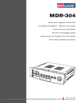 Brigade MDR-304 User manual