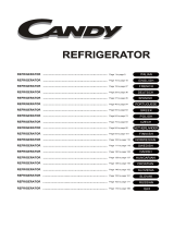 Candy CHTL 552BK Under Counter Larder Fridge User manual