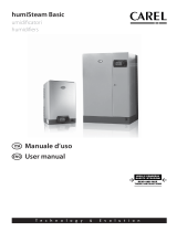 Carel humiSteam Basic UE018 User manual