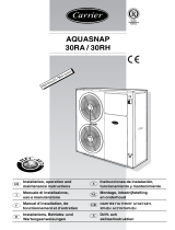 Carrier AQUASNAP 30RA 017 User guide