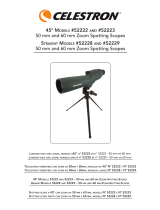Celestron 52223 Zoom 60 mm Télescope Longue-vue 45 degrés User manual