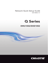 Christie DWU1052-Q User manual