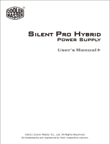 Cooler Master Silent Pro Hybrid 1300W User manual