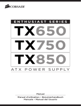 Corsair TX Series Owner's manual