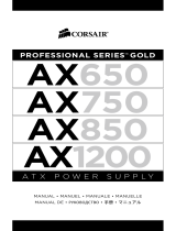 Corsair Gold AX1200 Owner's manual
