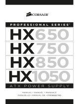 Corsair HX1050 User manual