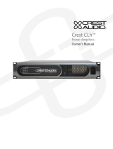 Crest Audio CLh 5000 User manual