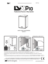 dB Technologies LVX P10 Quick start guide