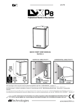 dB Tech­no­lo­gies LVX P8 Owner's manual