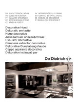 De Dietrich DHD6901B Owner's manual