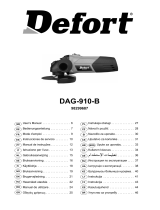 Defort DAG-910-B User manual