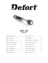 Defort DDL-36 Owner's manual