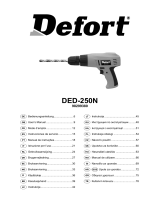 Defort DED-250N User manual