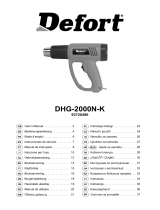 Defort DHG-2000N-K Owner's manual