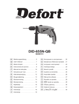 Defort DID-655N-QB User manual
