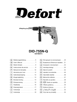 Defort DID-755N-Q User manual