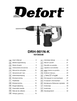 Defort DRH-901N-K Owner's manual