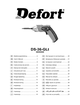 Defort DS-36-GLt Owner's manual