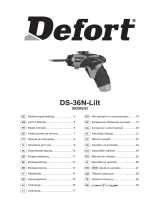 Defort DS-36N-Lilt Owner's manual