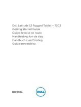 Dell Latitude 12 Rugged Tablet Owner's manual