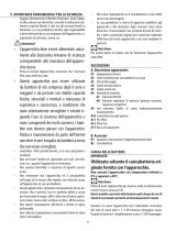 DeLonghi Colombina Cordless XLR 25 Owner's manual