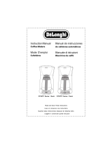 DeLonghi DC55TCB/W User manual