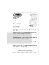 DeLonghi DC59TW User manual