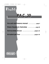 DeLonghi Pac 1000 User manual