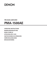 Denon PMA-1500AE User manual