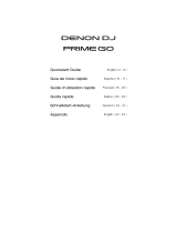 Denon DJ Prime GO Quick start guide