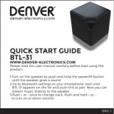 Denver BTL-31BLACK User manual
