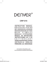 Denver CRP-515 User manual