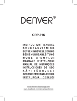 Denver CRP-716 User manual