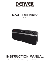 Denver DAB-47 User manual