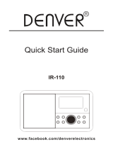 Denver IR-110 User manual