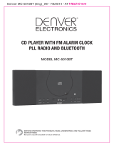 Denver MC-5010BTBLACKMK2 User manual